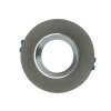 Oczko V-TAC gips beton GU10 okrągłe wpuszczane szary/chrom VT-862-MG